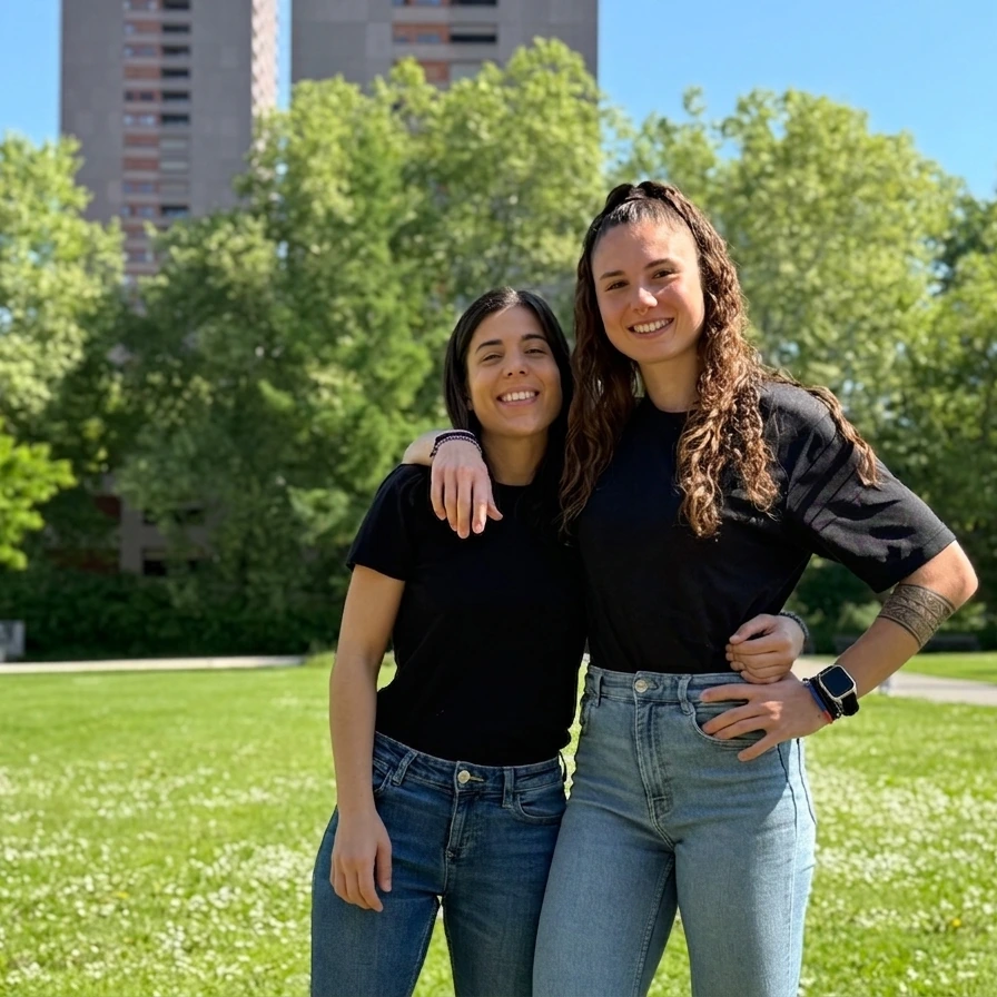 Stefanie und Tosca — Gründerinnen von New Web Zürich